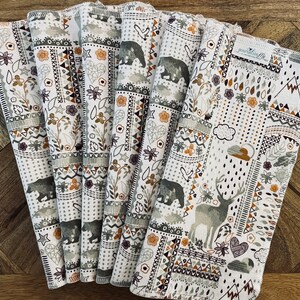 Fall Napkins, Reusable Napkins, Eco Friendly Napkins, Paperless Towels, Fall Colors, Fall Decor