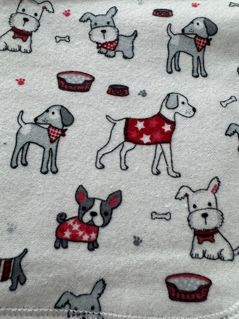 Puppy Napkins, Eco Friendly Napkins, Reusable Napkins, Waste Free Kitchen image 3