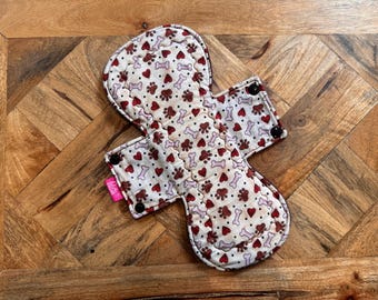 Cloth Menstrual Pad, 11" Heavy Absorbency, Eco Friendly Period, Cloth Pad, Heavy Period Pad