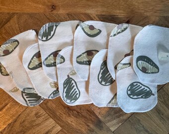 Avocado Facial Rounds, Facial Pads, Make Up Removal