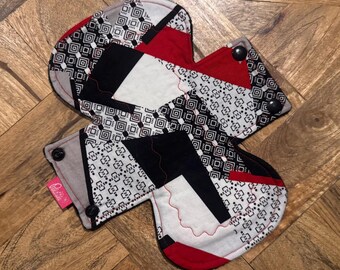 Cloth Menstrual Pad, 9" Heavy Absorbency, Waste Free Period, Women's Health, Eco Friendly Period, Cloth Pad, Heavy Period Pad, Healthy