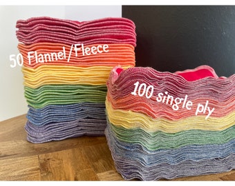 Reusable Toilet Paper, Reusable Cloth Wipes, Washable Toilet Paper