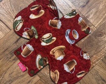 Cloth Menstrual Pad, 9" Heavy Absorbency, Waste Free Period, Women's Health, Eco Friendly Period, Cloth Pad, Heavy Period Pad, Healthy