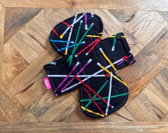 Cloth Menstrual Pad, 9" Moderate, Waste Free Period