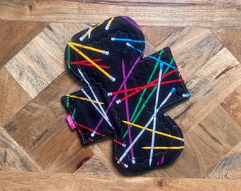 Cloth Menstrual Pad, 10" Heavy Absorbency, Waste Free Period, Overnight Pad, Eco Friendly Period, Cloth Pad, Heavy Period Pad