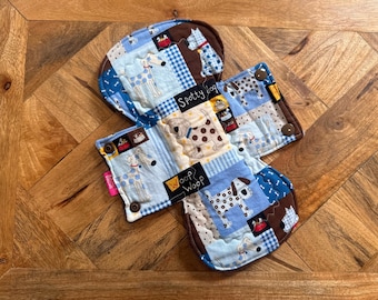 Cloth Menstrual Pad, 10" Heavy Absorbency, Waste Free Period, Overnight Pad, Eco Friendly Period, Cloth Pad, Heavy Period Pad