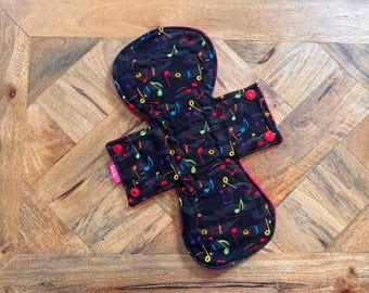 Cloth Menstrual Pad, 11" Heavy Absorbency, Eco Friendly Period, Cloth Pad, Heavy Period Pad