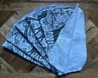 Giraffe Cloth Napkins, Paperless Towels, Giraffe Lovers, Individual Sponges