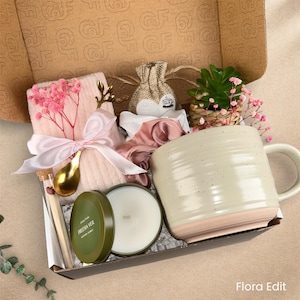 Geschenkbox für Frauen | Hygge Box | Sie, Freundin, Schwester, Kollegin | Geburtstag, Einzug, Dankeschön, Muttertag | Auszeit Geschenkset