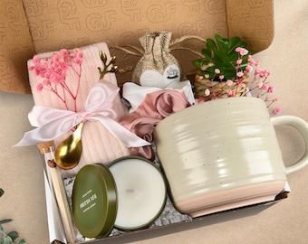 Gift Box for Women | Hygge Gift Box | Girlfriend, Sister, Colleague | Birthday, Housewarming, Thank You, Mothers day | Relaxation Gift Set