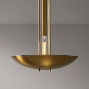 Modern Brass Chandelier Mid Century Style Brass Ceiling Flush Mount Pendant Light Fixture Semi Flush mount Ceiling Lamp Chandelier Fixture