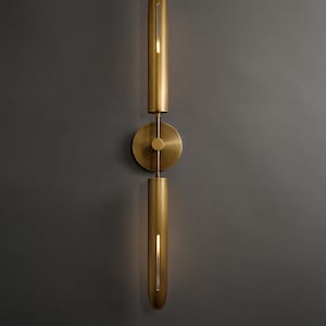 Modern Brass Wall Sconce Mid Century Style Single Light Articulated Brass Sconce Mid Century Style Brass Wall Lamp