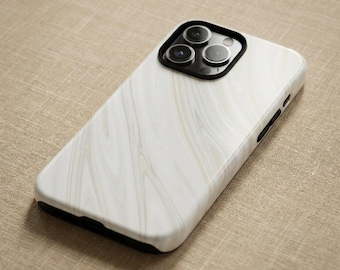 Pearl Marble Phone Case – Luxury Aesthetic – Clean Girl Design – iPhone & Samsung Case – Gift for Her