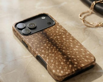 Bambi Phone Case – Vintage Animal Print Design – iPhone & Samsung – Gift for Her + Free Wallpaper