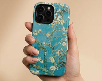 Van Gogh Phone Case – Almond Blossom Art – Aesthetic Floral Design – iPhone & Samsung Case – Gift for Her
