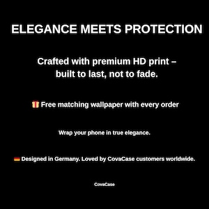 Black Lace Phone Case – Vintage Floral Design – iPhone & Samsung – Gift for Her + Free Wallpaper image 10