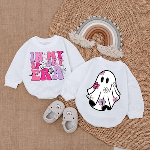 In My Spooky Era Baby Bodysuit, Cute Halloween Baby Romper, Halloween Baby Outfit, Spooky Era Bodysuit, Baby Clothes, First Halloween Outfit
