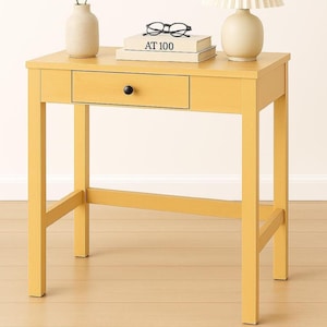DIY Wood Desk Plan with Drawer PDF – Modern, Compact & Minimalist Home Office Desk Tutorial