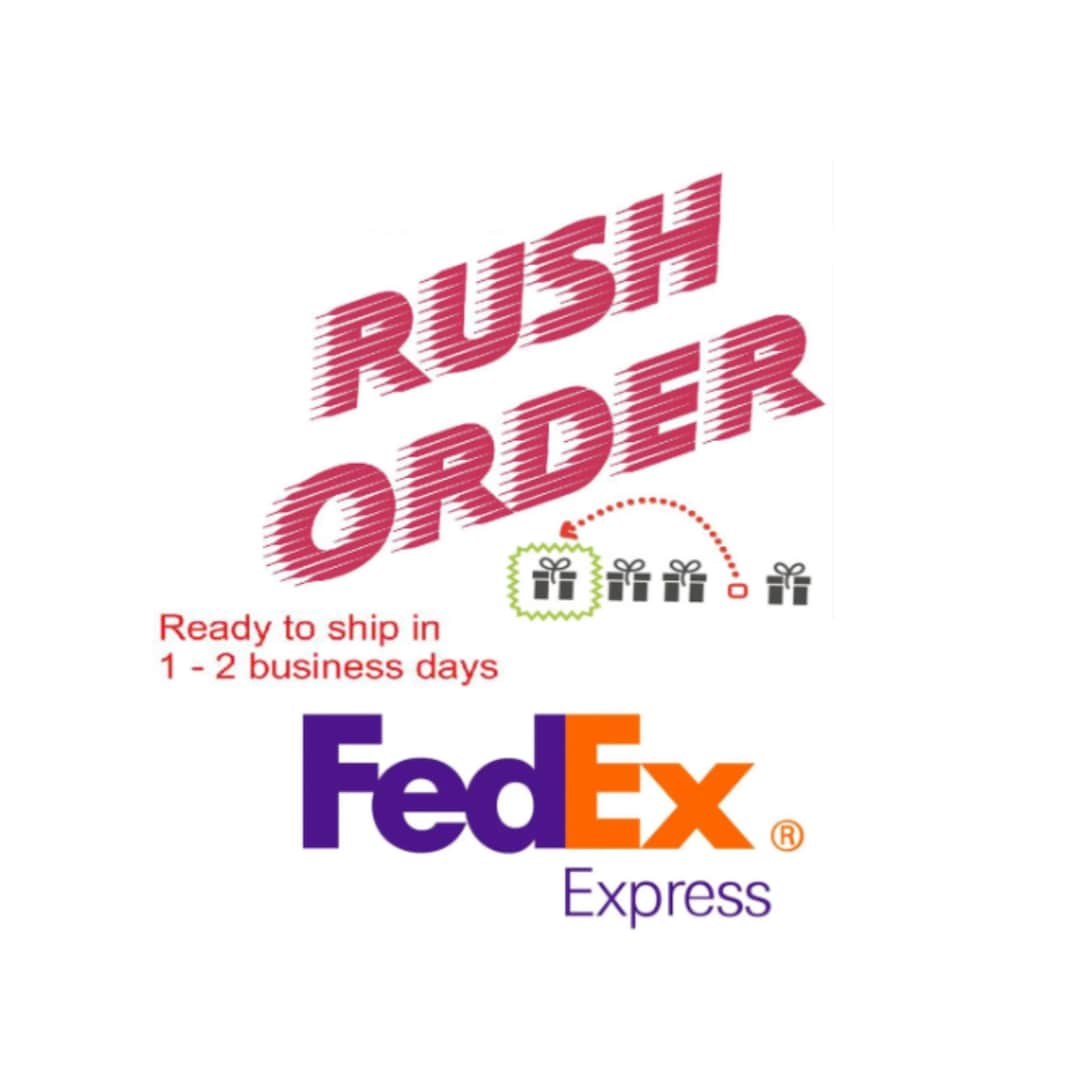 Rush Order - Fedex Shipping - Etsy
