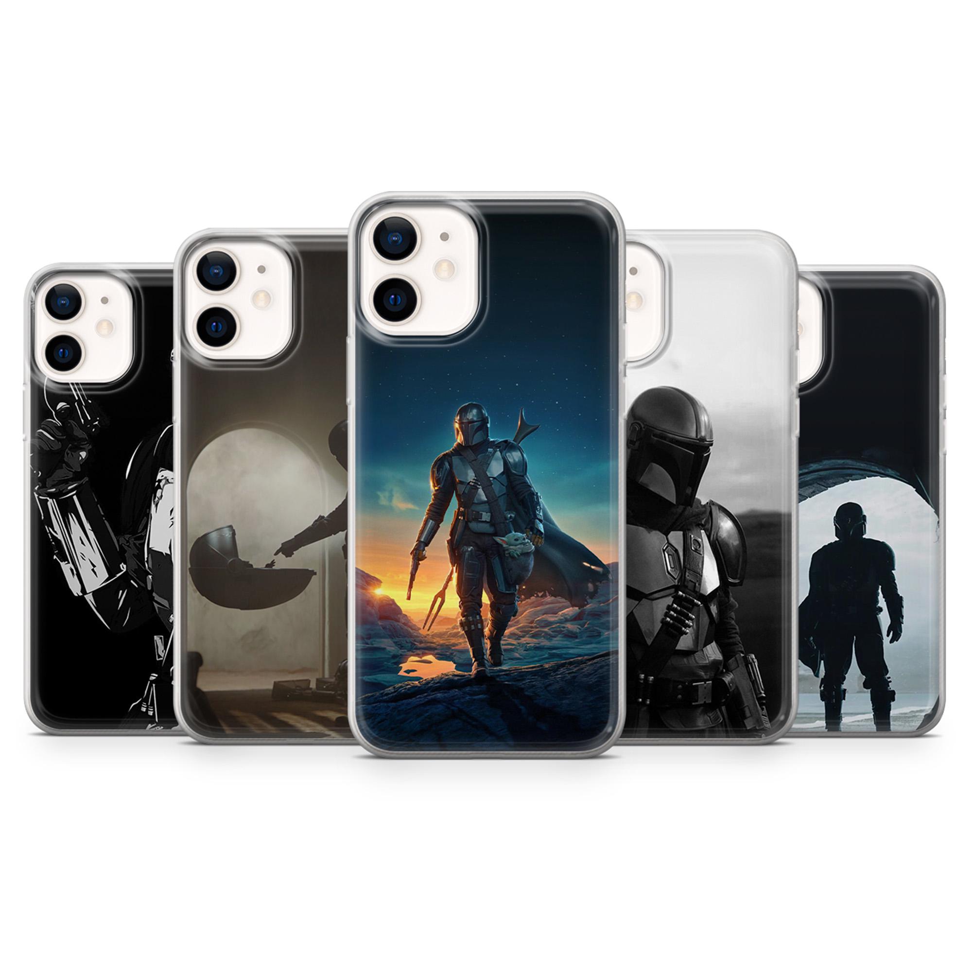 Mandalorian  Phone Case Fan art Cosplay This is the Way Grogu Cover for iPhone 16,15,14,13,12 Pixel 9,9 Pro,XL, 8Pro Samsung S24,S23