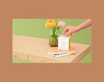 Floral Bridal Shower Who Said It Game | Watercolor Bridal Game | Printable Party Activity | Instant Download