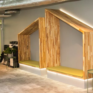 Solid Oak/Ash Wood Panels – Natural Oak/Ash Board for Furniture, Shelves, Table Tops – Handmade Hardwood Plank – Custom Sizes Available