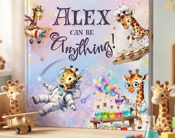 Custom Baby Book with Name • Personalized Birthday Storybook • Bedtime Children's Story • Keepsake Gift from Aunt Grandma for Toddler