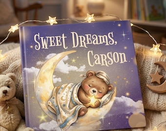 Personalized Baby Storybook, Custom Bedtime Nursery Rhymes, Keepsake Gift