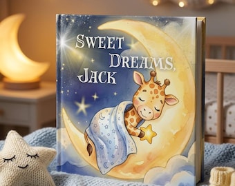 Personalized Baby Storybook | Custom Toddler Bedtime Book | Unique First Birthday & Baby Shower Gift from Aunt or Grandma