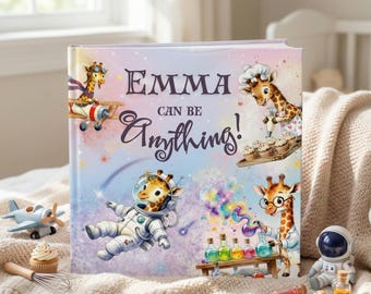 Personalized Baby Book, First Birthday Gift, Custom Book for Kid with Name, Children's Story, Keepsake Gift from Aunt Grandma for Toddler