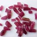 10 Cts Pink Tourmaline Raw Stones, Natural 8-10mm Loose Pink Tourmaline Rough Sticks, Tourmaline Jewelry - DVP47