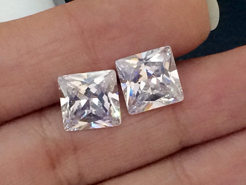 Loose Round Cubic Zirconia Stones - 3 Pieces Per Size - Great Quality White RD CZ - Lot Sale