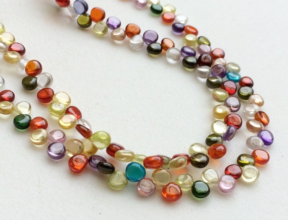 4mm Approx. Zirconia Beads Multi Color Zirconia Plain Heart | Etsy