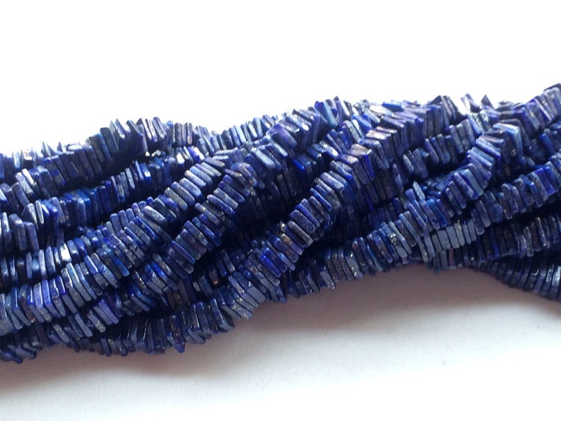 5mm Lapis 13inch1Strand by BeadsChain20 \u2022 Strand Loose Beads \u2022 Dainty Lapis Beads