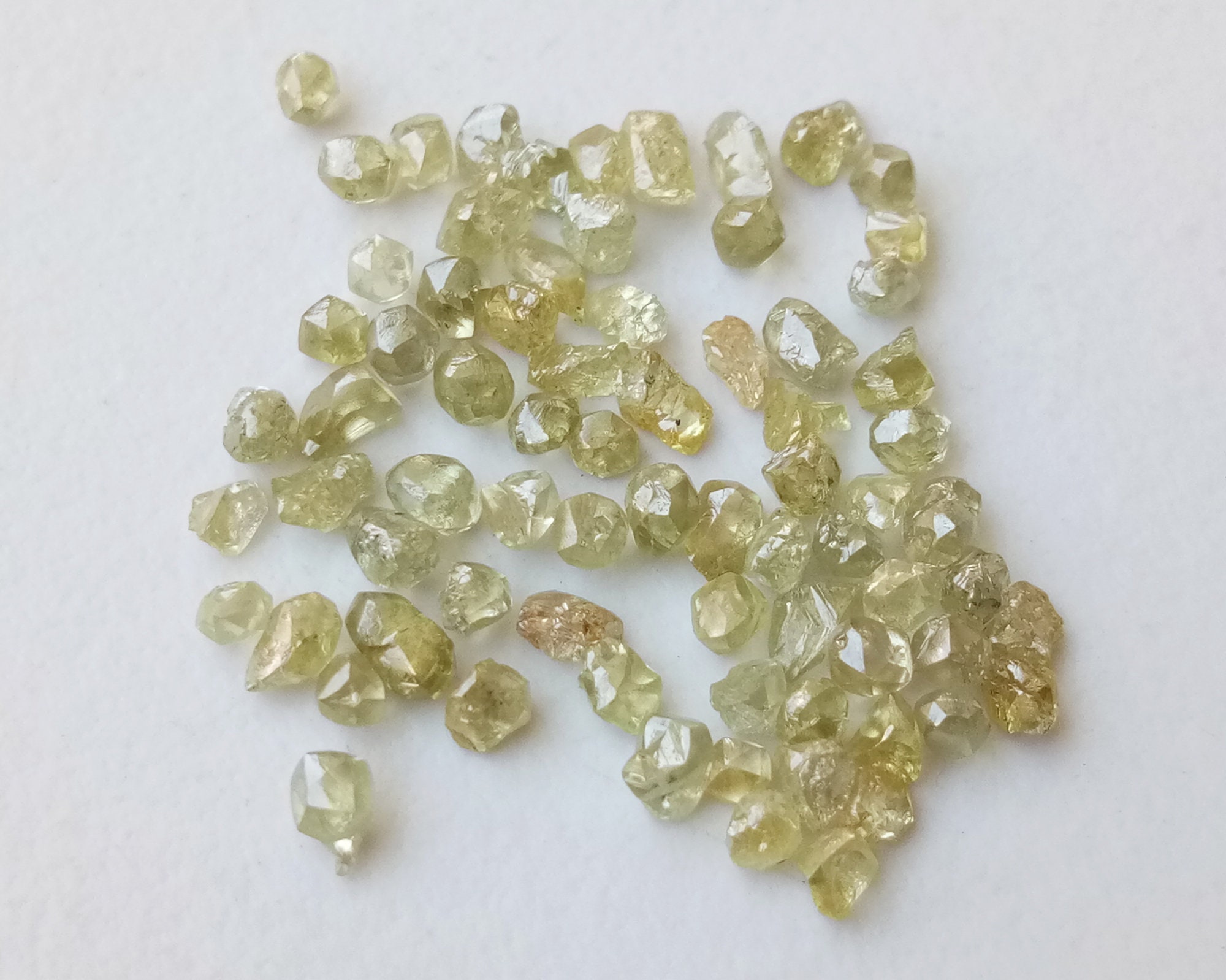 Get 3 Carat Faceted Yellow Diamond Beads @ Best Price Ever – Gemone Diamond