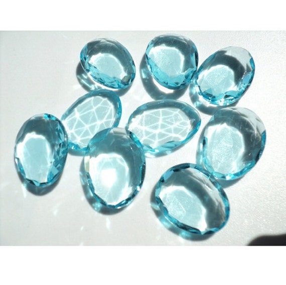 6 Pieces Hydro Quartz Rose Cut Polki Purple Rosecut Rosecut cabochon Approx 18mm Each