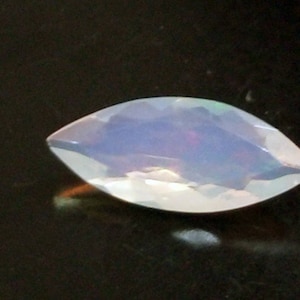 6x14.4mm Huge Ethiopian Marquise Opal, Marquise Faceted Opal, Fancy Cut Stone, Faceted Cabochon, Fire Opal For Jewelry, 0.95 Cts - KS4154