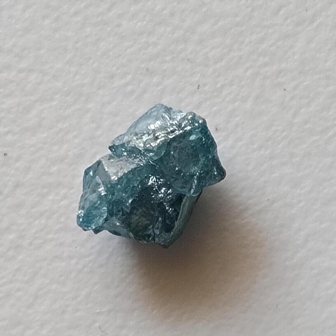 9mm Blue Diamond, 2.3 Cts Blue Rough Diamond, Raw Diamond, Uncut