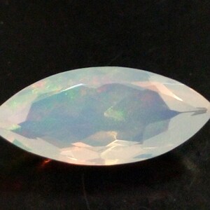 7x14.5mm Huge Ethiopian Marquise Opal, Marquise Faceted Opal, Fancy Cut Stone, Faceted Cabochon, Fire Opal For Jewelry, 2 Cts - KS4164