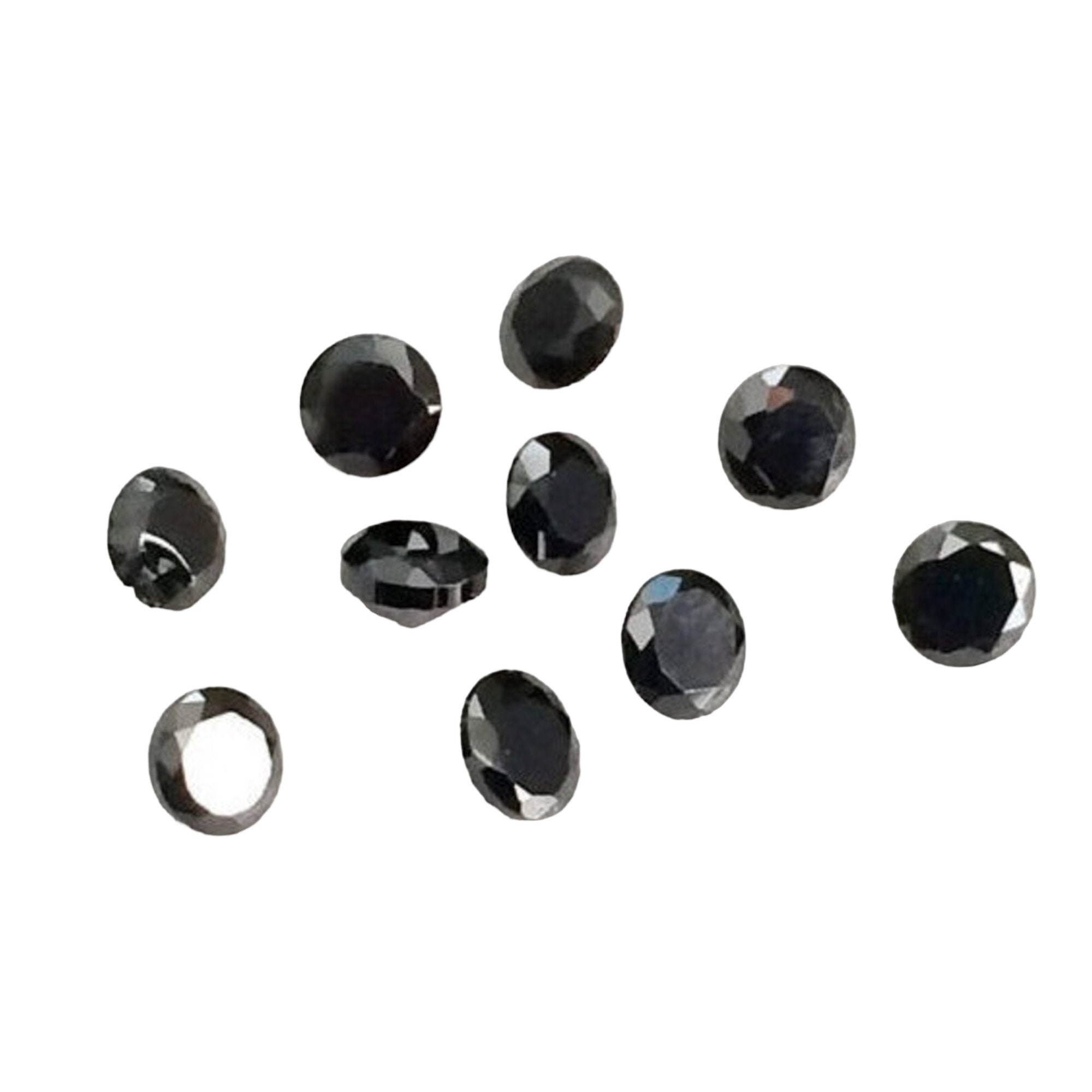 高速 割引 2025 東日本 2.5mm Black Cubic Zirconia, Loose Round Zircon, Faceted テーブル・チェア・ハンモック
