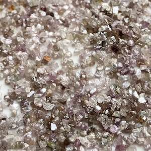Pink Rough Diamond, CONFLICT FREE 2-2.5mm Raw Loose Pink Diamonds, Raw Uncut Pink Diamonds, Conflict Free Rare Diamonds (1Ct-10Cts)-PUSPD80