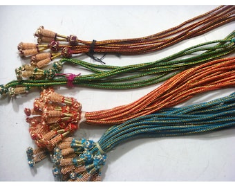 5 Pieces Adjustable Indian Cords With Tassels