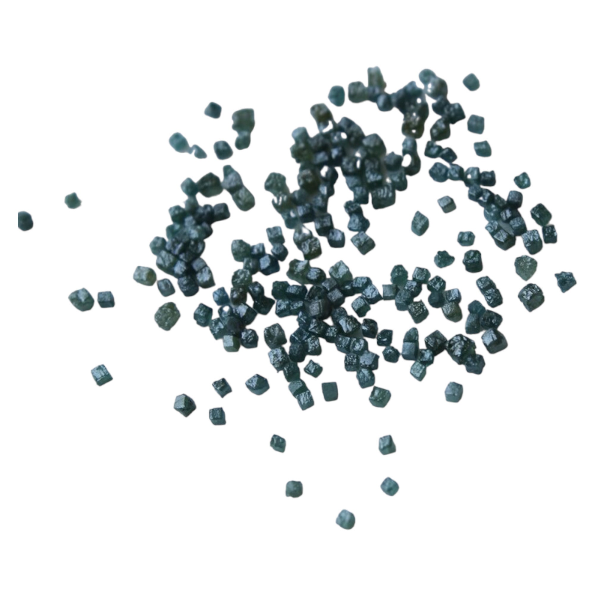Produktbild von 3-4 Mm Grau-weiße Rohdiamant-Box-Würfel, Natürliche