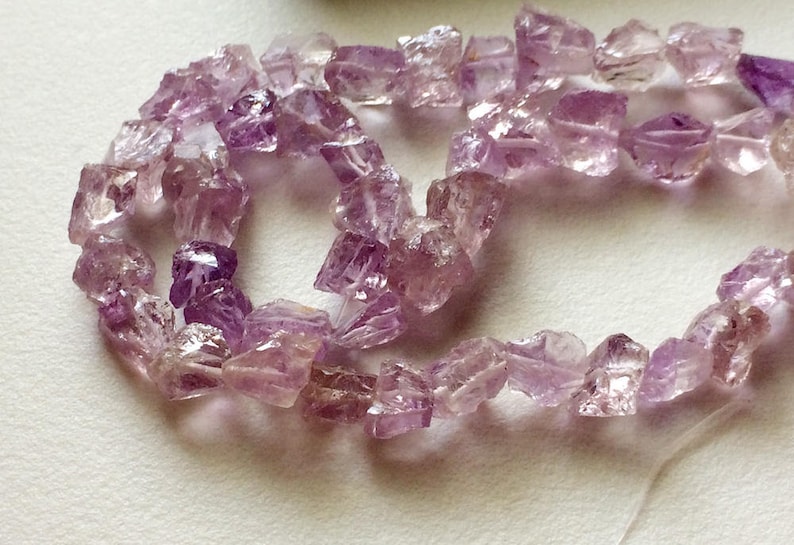 5PCS 4mm-10mm Natural Russican Amethyst Gemstones Round Loose Beads 15/'/'