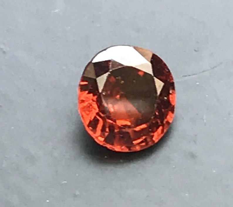 RED GARNET 5 MM TRIANGLE FANCY CUT 2 PIECE SET ALL NATURAL