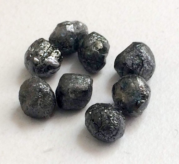 Diamante negro en bruto de 7 8 mm diamante negro crudo natural enorme diamante negro suelto redondo raro sin cortar diamante libre de conflictos 1 pieza a 2 piezas PPD110 Etsy Mexico
