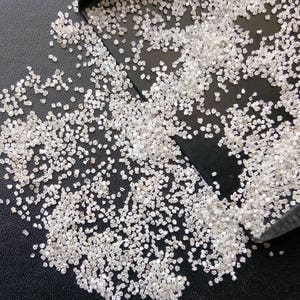 1mm White Rough Diamond, Natural White Raw Diamond, Uncut Diamond, Loose White Diamond, Conflict Free (1Ct To 10Cts Options) - PUSPD62
