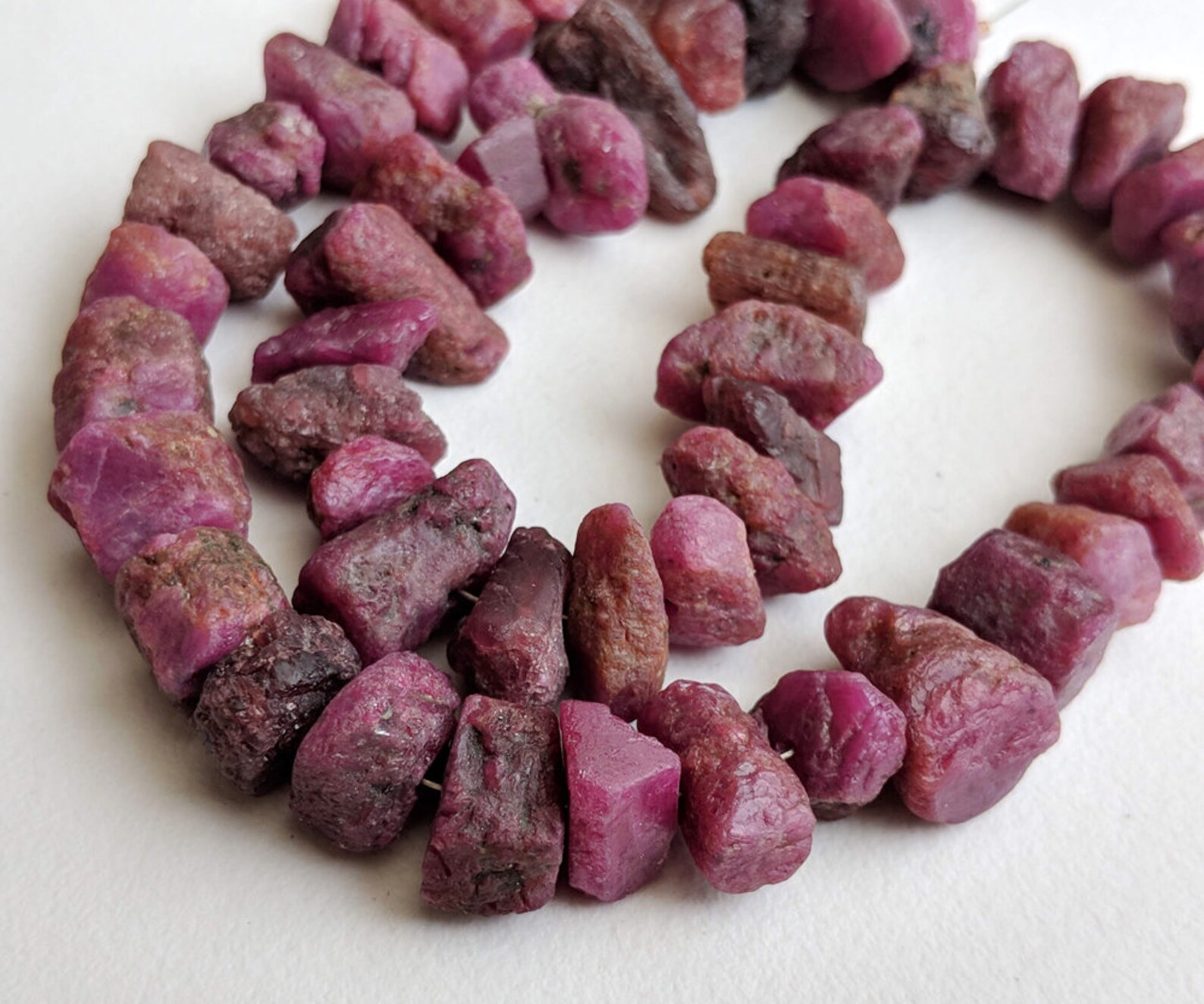 10-15mm Raw Ruby Stones Natural Loose Raw Gemstone Ruby - Etsy