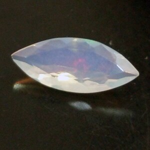 7.2x18mm Huge Ethiopian Marquise Opal, Marquise Faceted Opal, Fancy Cut Stone, Faceted Cabochon, Fire Opal For Jewelry, 2.15 Cts - KS4150