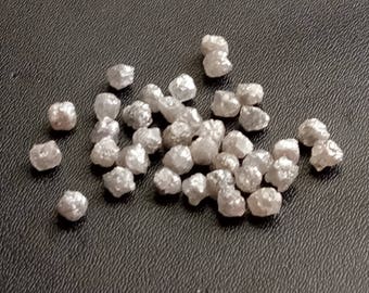 Diamante gris en bruto de 2-3 mm, diamante gris en bruto, diamante sin tallar, diamante gris suelto, diamante en bruto libre de conflicto para joyería (de 1 a 10 quilates) - DDP242